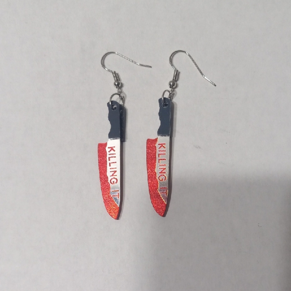 Small Knife Earrings